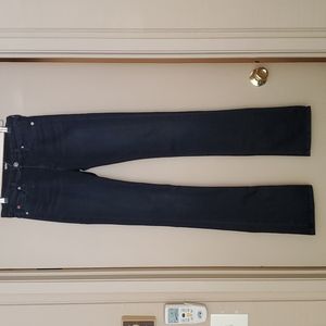 Hudson Elle Midrise Baby Boot, Dark Wash, 27